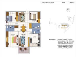 Urbanrise The World Of Joy Miyapur Floor Plan2