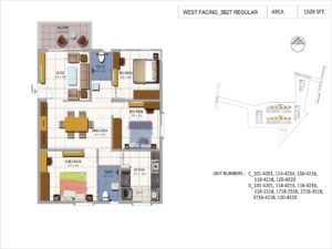 Urbanrise The World Of Joy Miyapur Floor Plan3